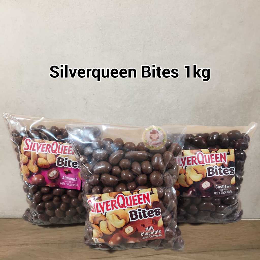 

Silverqueen Bites Almond, Cashew, Dark Cashew 1kg ( ds bgr )