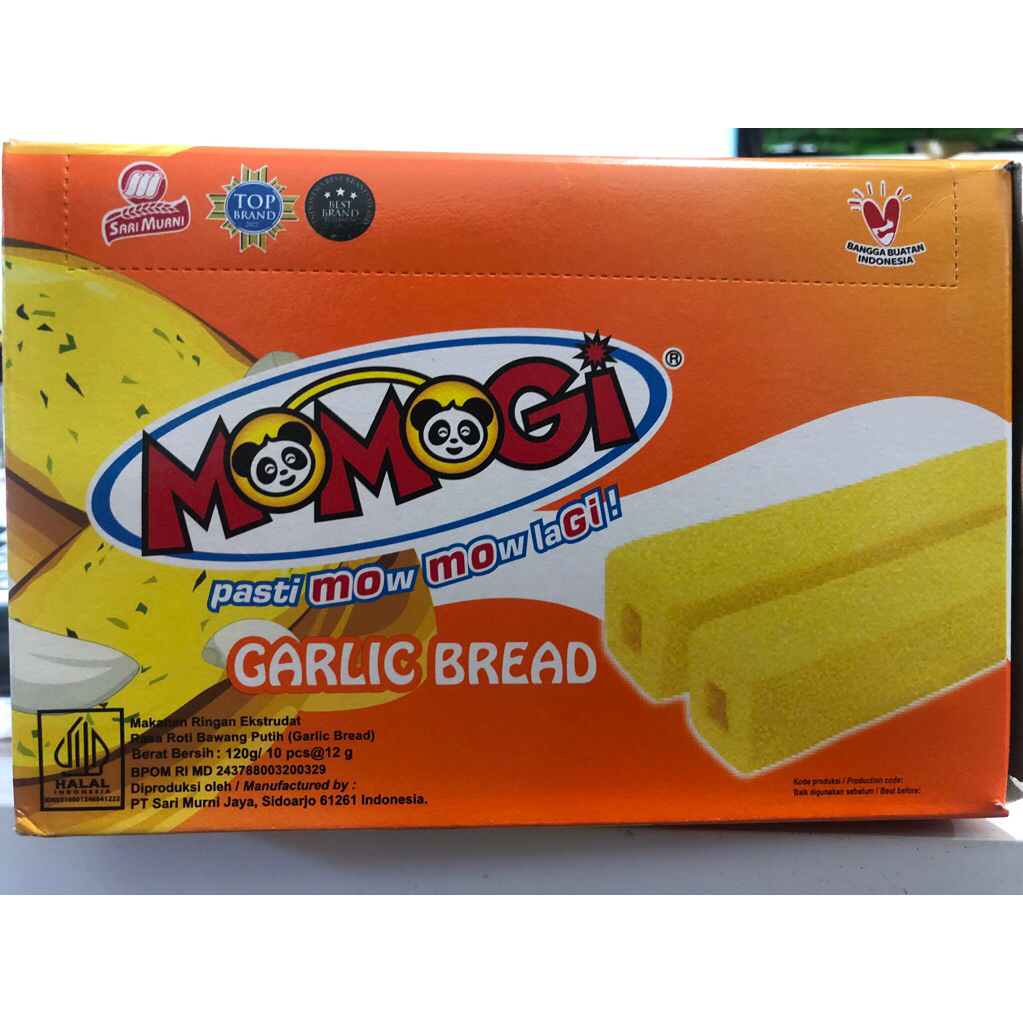 

Momogi Garlic Bread 12g x 10 pcs 1Box