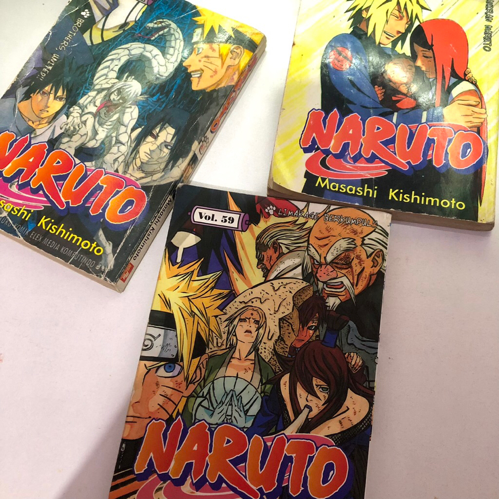 KOMIK NARUTO Jadul Komik Naruto Masashi Kishimoto