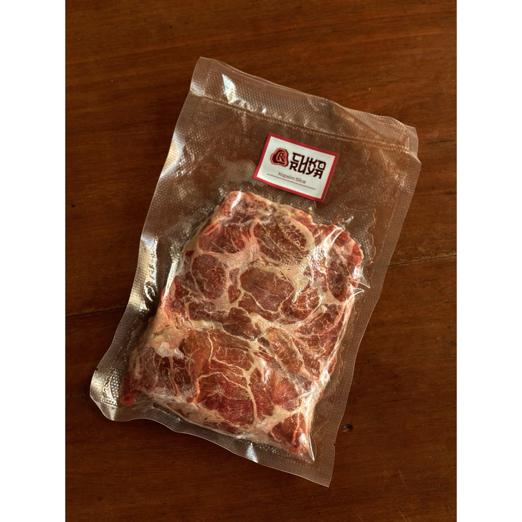

Daging Babi Kapsim Babi Slice / Bahu Babi (Pork Shoulder) Slice 500g – Fresh Frozen