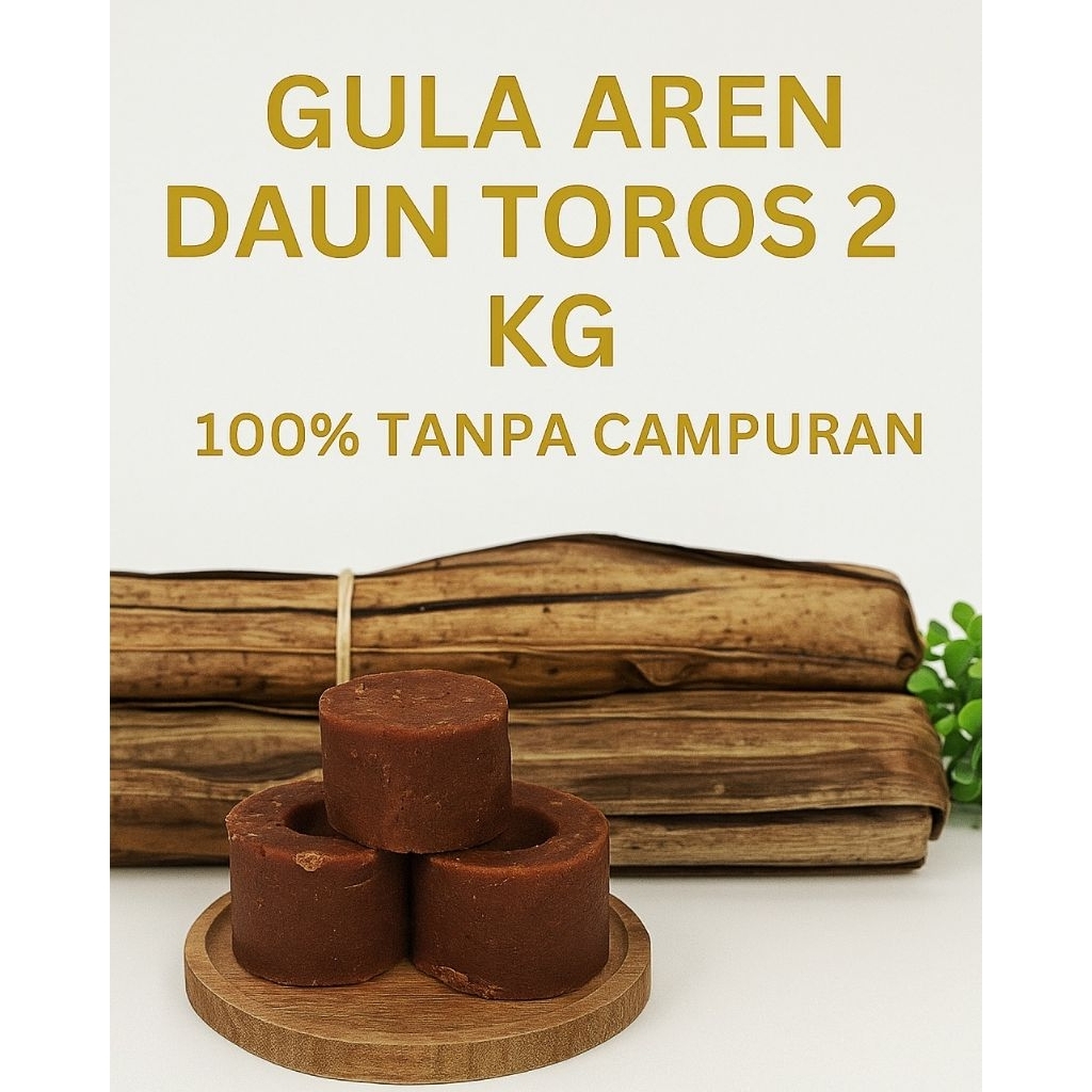 

Paket Hemat Gula Aren Asli Naringgul 2kg Daun Kawung lebih hemat