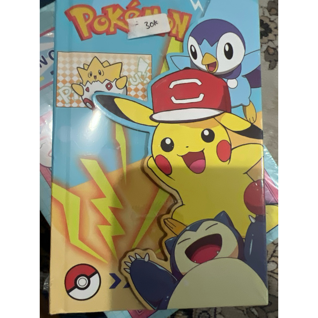

Mini Notebook Pokémon Lucu – Buku Catatan Kecil A6 | Pikachu, Snorlax, Piplup | Cute Stationery
