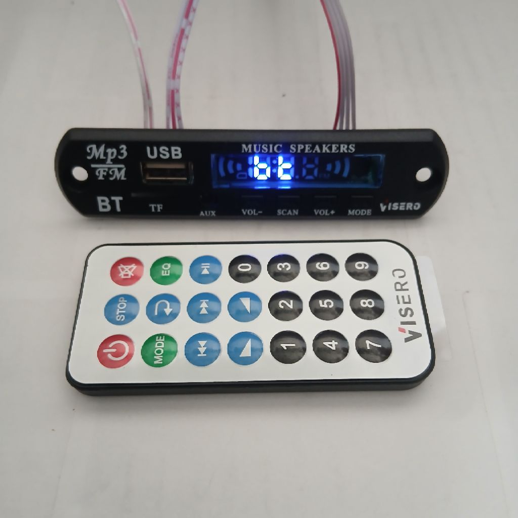 KIT Mp3 bluetooth modul, KIT MP3 BLUETOOTH 12V  ada rekam nya Layar Biru Kualitas Bagus