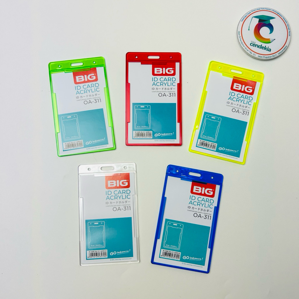 

ID Card Mika Akrilik Transparan BIG OA-311