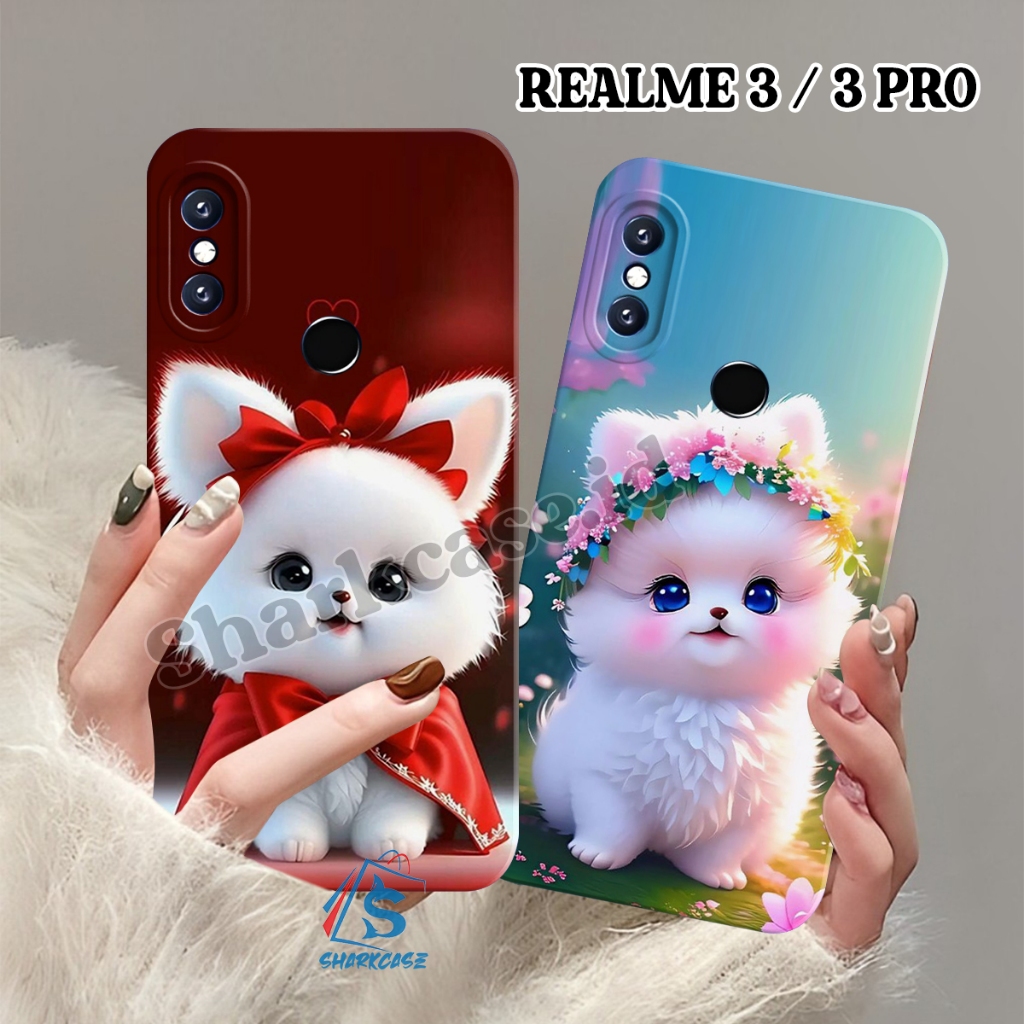 Case Realme 3 / 3 PRO / 5 PRO / 5 / 5i / 5s / C3 / C2 / C1 Motif Anabul CuteTerbaru Kekinian -  Casi