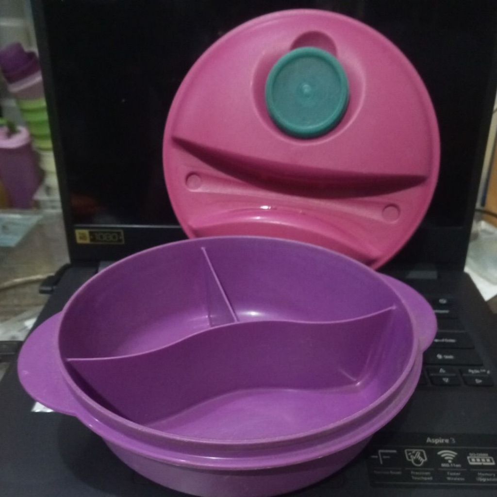 CWL 1L Crystalwave Large Coolteen BYO Tupperware Ori Second Preloved