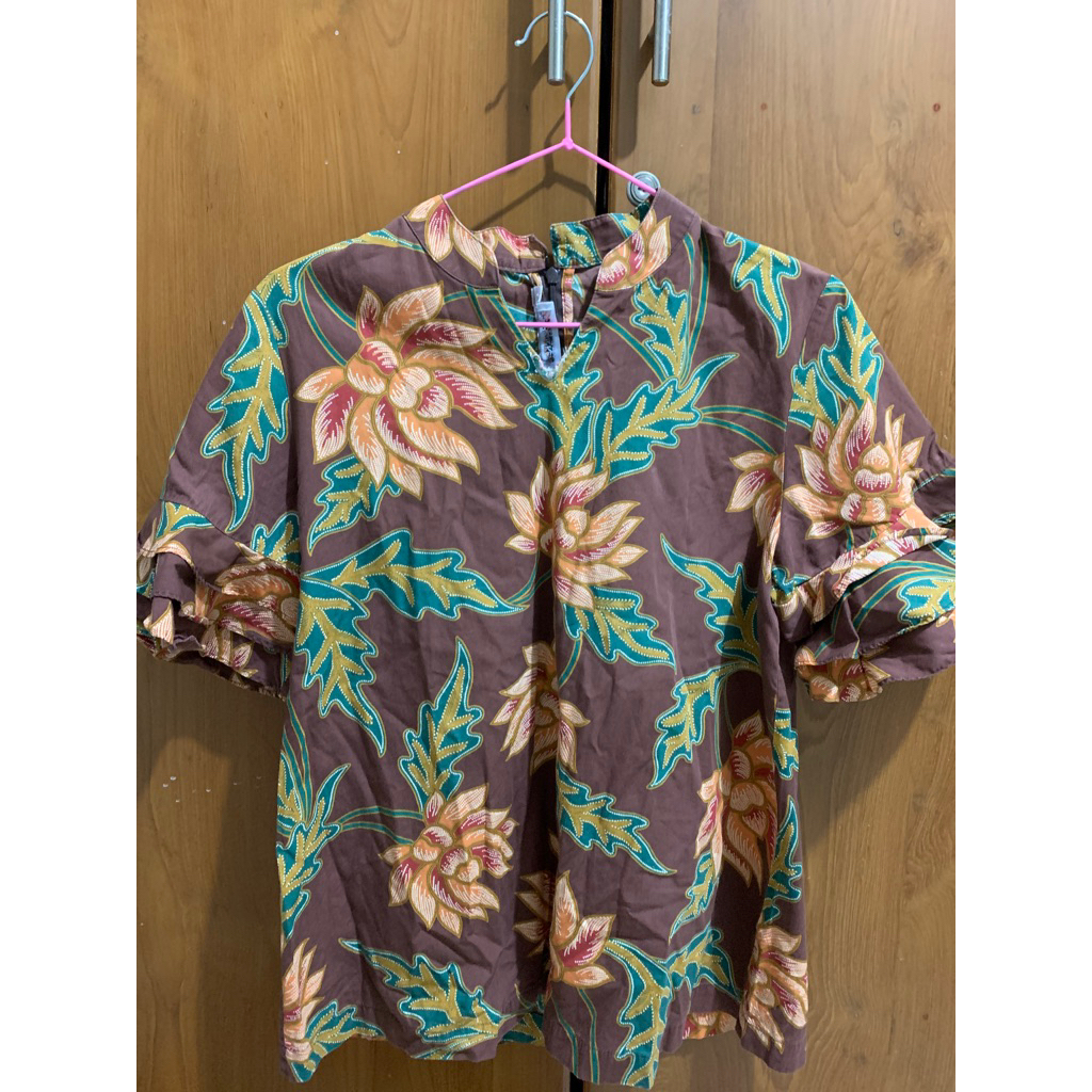 preloved baju batik wanita dewasa merk batik keris