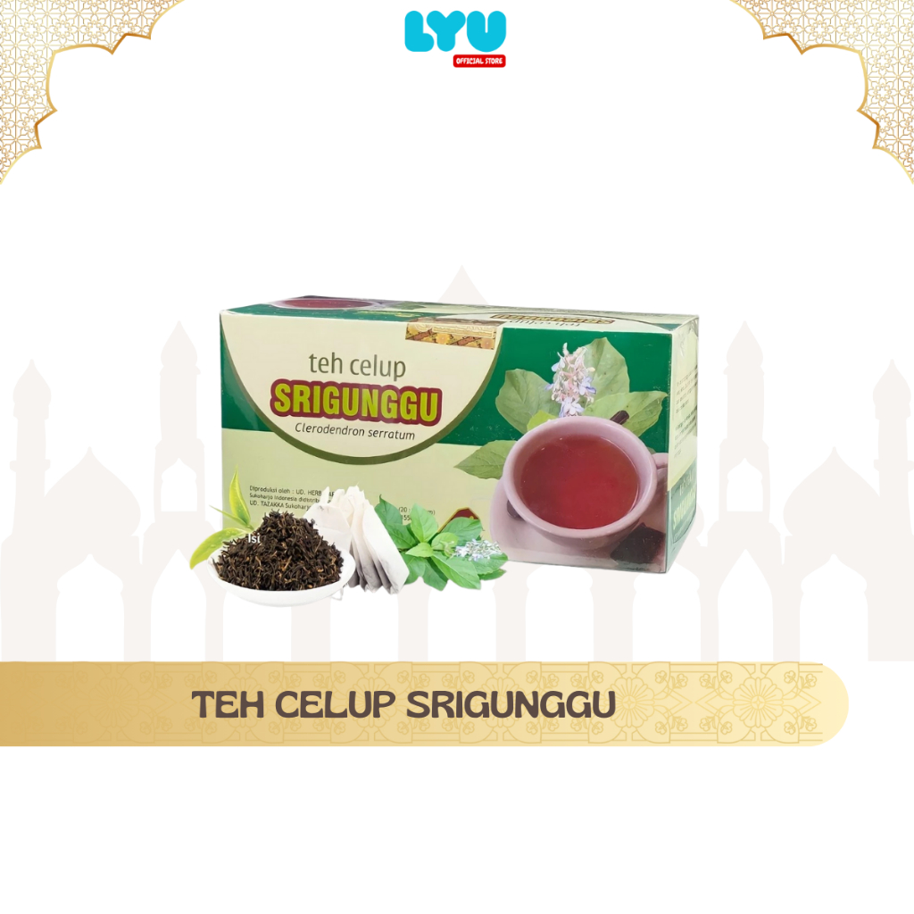 

TEH SRIGUNGGU – teh herbal gurah alami untuk batuk & tenggorokan | melegakan tenggorokan | redakan batuk & asma | herbal alami BPOM | isi 20 kantong | original 100% | bisa COD ✅