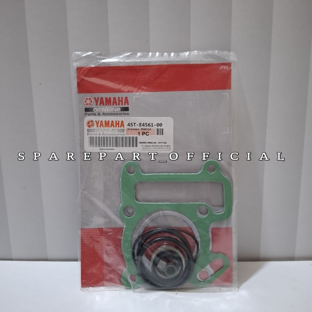 Top Set Paking Blok Ori (4ST) Yamaha Motor Crypton,Vega R Lama