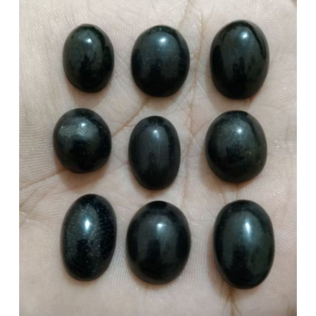 Batu Akik Lepasan Kelor Hitam