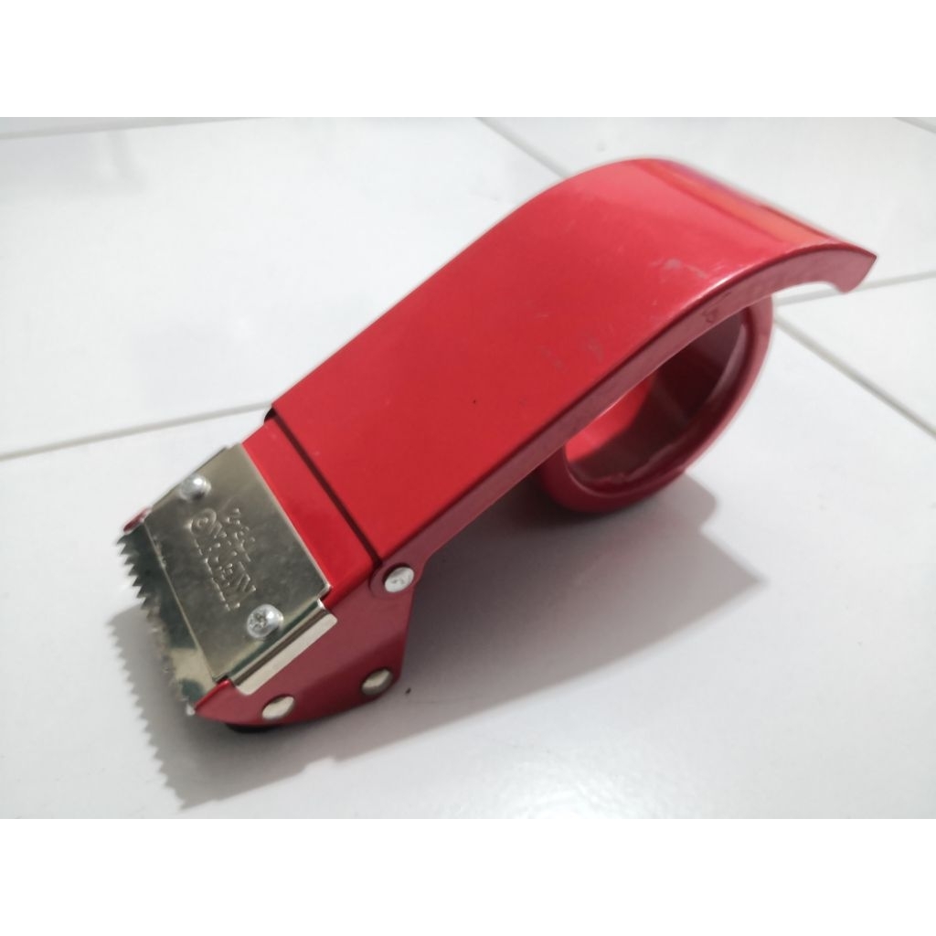

Tape Dispenser Besi KENKO TDB-2 / Handy Tape Dispenser Cutter / Pemotong Lakban ( 2" /48mm) - 1PCS Merah