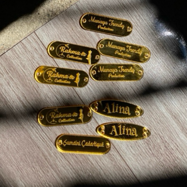 

Label Akrilik Bisa Rikwes Nama (Isi 50 pcs dan bonus)