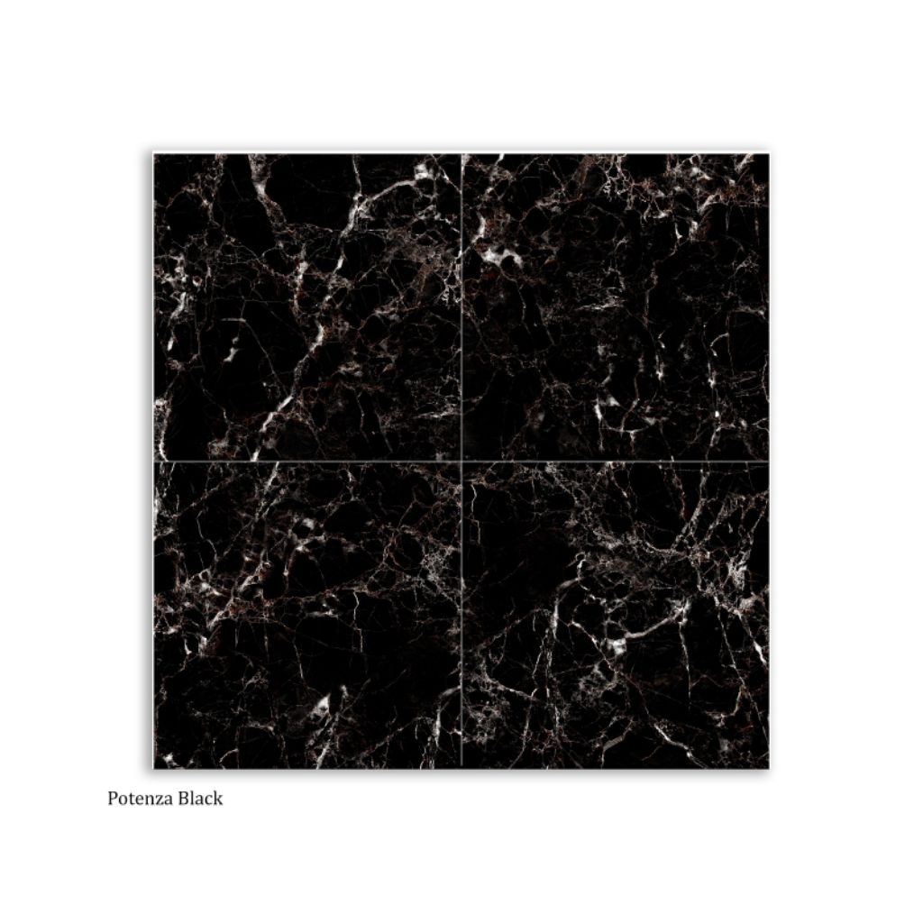 Granit VALDA 60 X 60 Potenzar Black