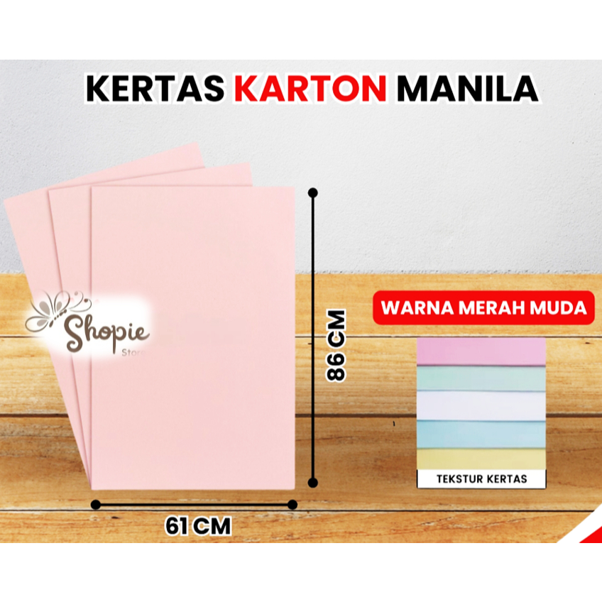 

Kertas Karton Manila / Kertas BC / Kertas Manila Tebal