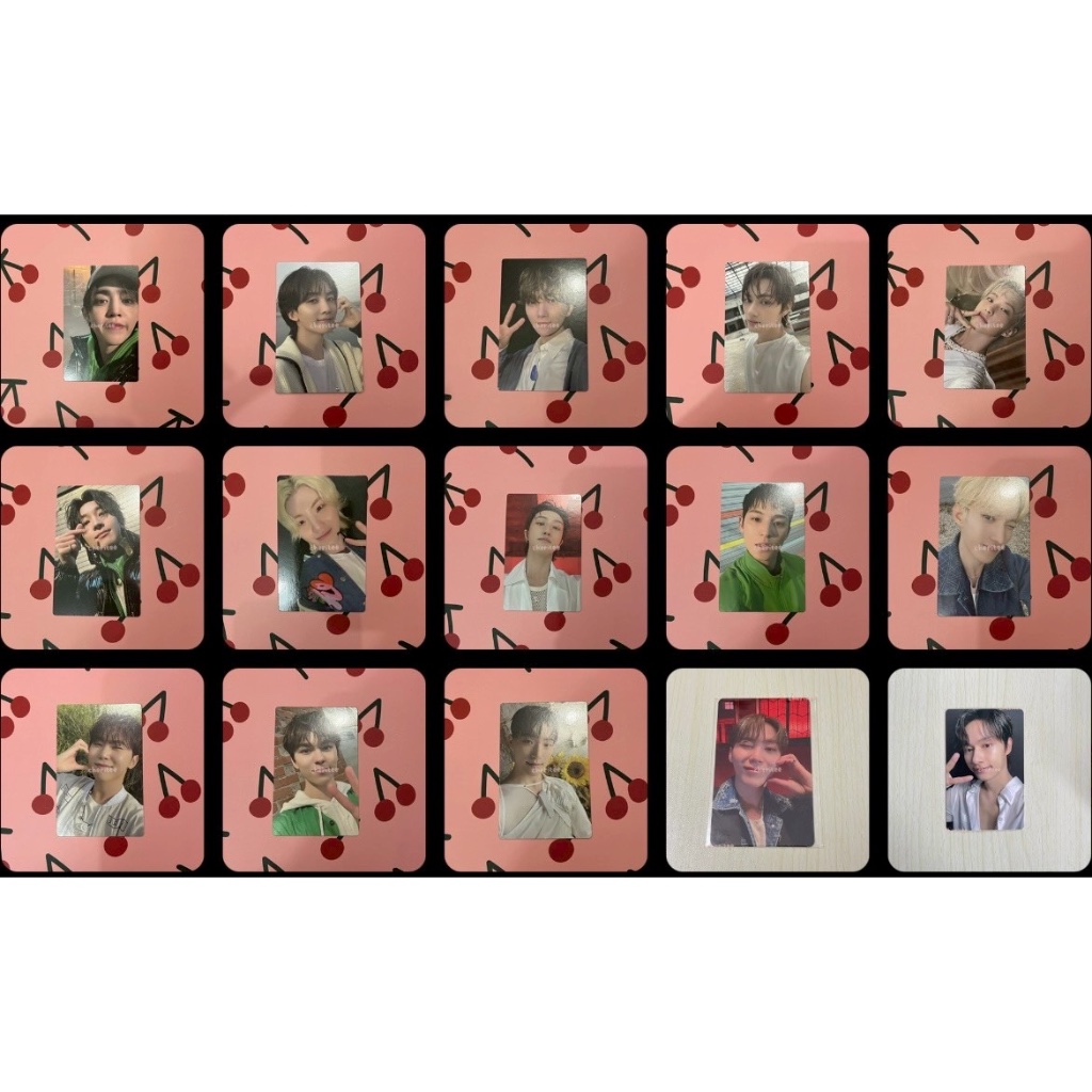 SHARING SEVENTEEN CARAT MEMBERSHIP KIT 2024 SCOUPS JEONGHAN JOSHUA JUN HOSHI WONWOO WOOZI THE8 MINGY