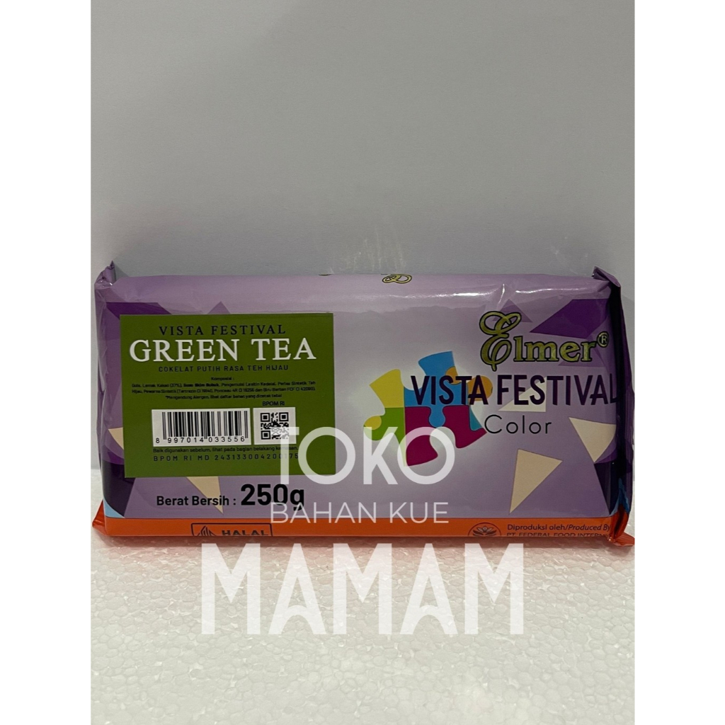 

Elmer Green Tea Coklat Compound Hijau Tua 250gr – Coklat Compound Rasa Teh Hijau Untuk Kue