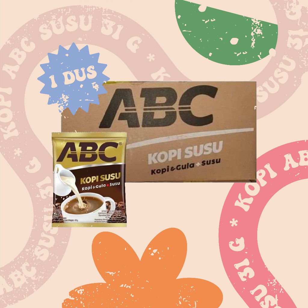 

Kopi ABC Susu Regular Sachet 10 x 30gr