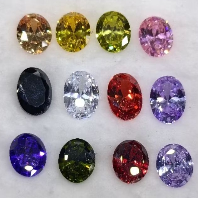 Batu Permata Diamond , Cutting Oval