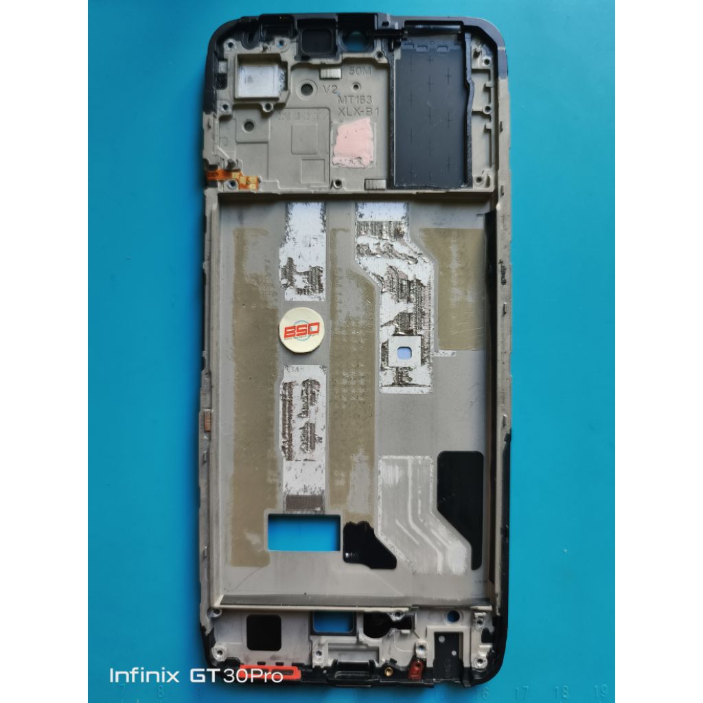 Frame Tulangan Tatakan LCD Vivo Y33S Y33T Original Copotan