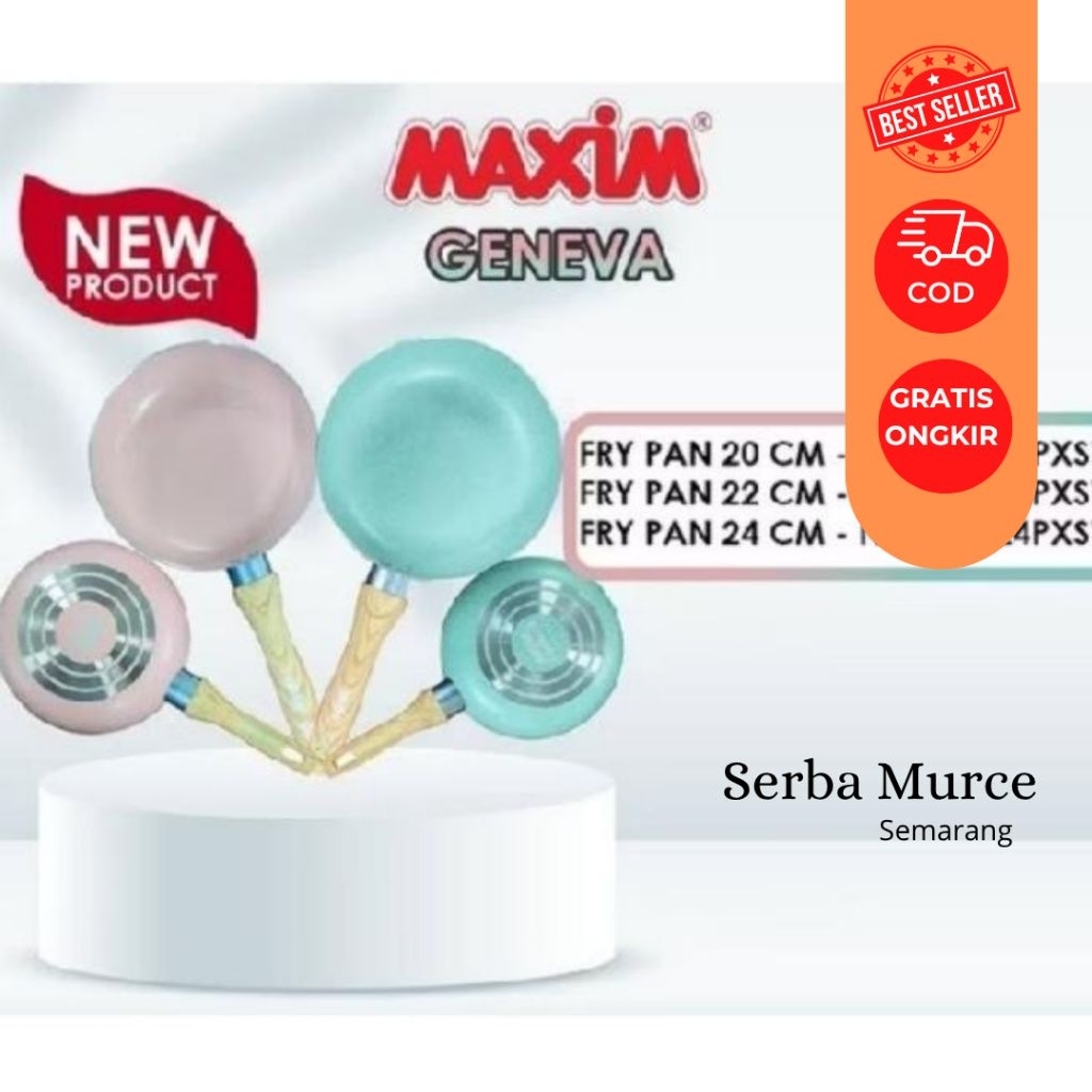 Teflon MAXIM Geneva + Susuk Ukuran 20/ Teflon Anti Lengket/Teflon / Teflon MAXIM/ Maxim/ Teflon Mura