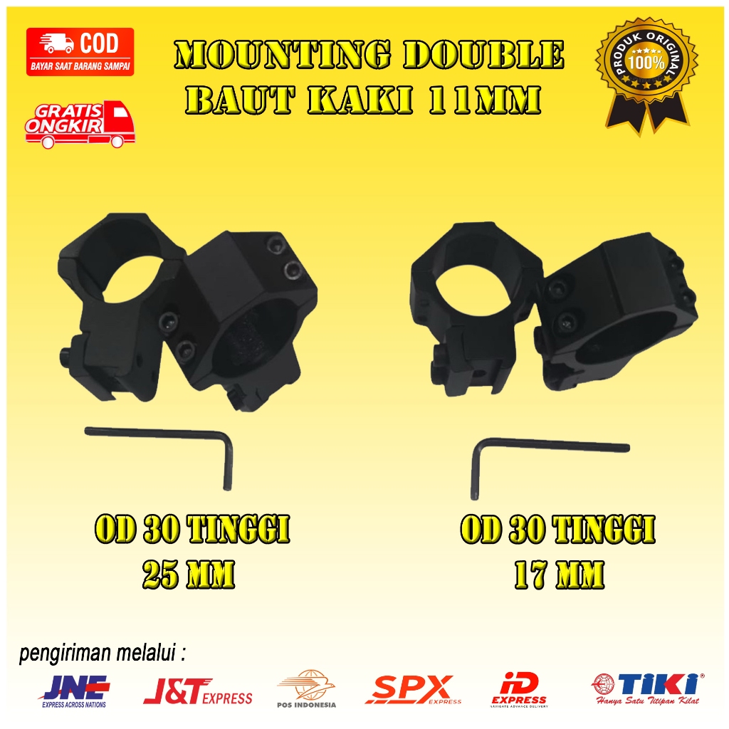 Mounting Teleskop OD 30 rel 11mm