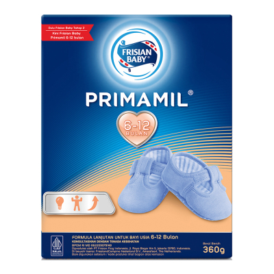 

Frisian Flag Primamil Susu Bayi 6-12 Bulan 360 g