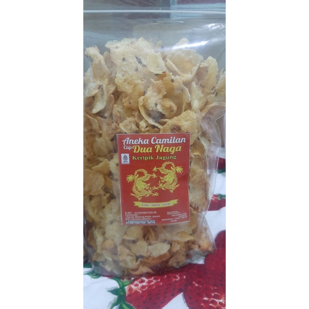 

KRIPIK JAGUNG DUA NAGA RASA BAWANG
