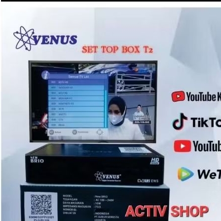 SET TOP BOX NEW VENUS CABE RAWIT DIGITAL