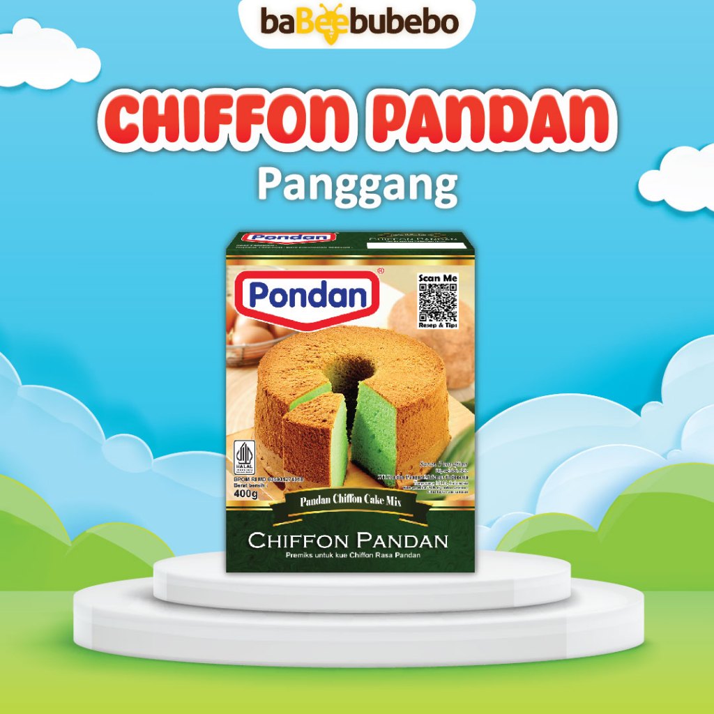 

Pondan Chiffon Pandan 400 g