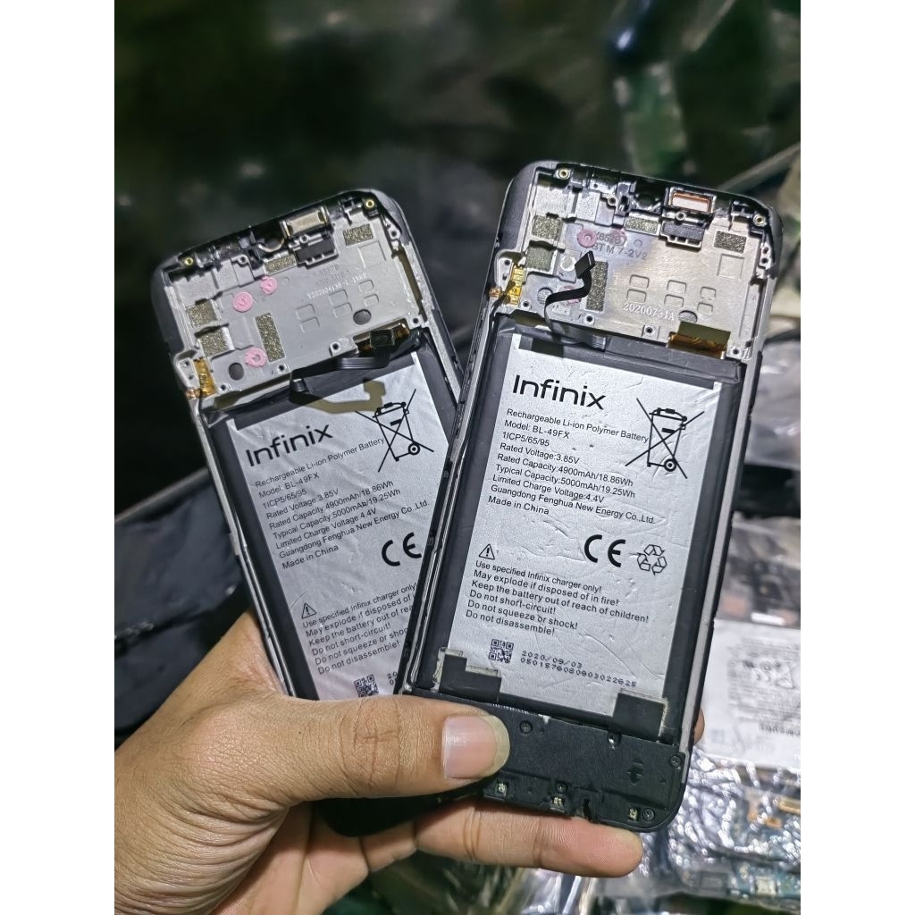 LCD INFINIX SMART 5 TAMPIL ORI COPOTAN