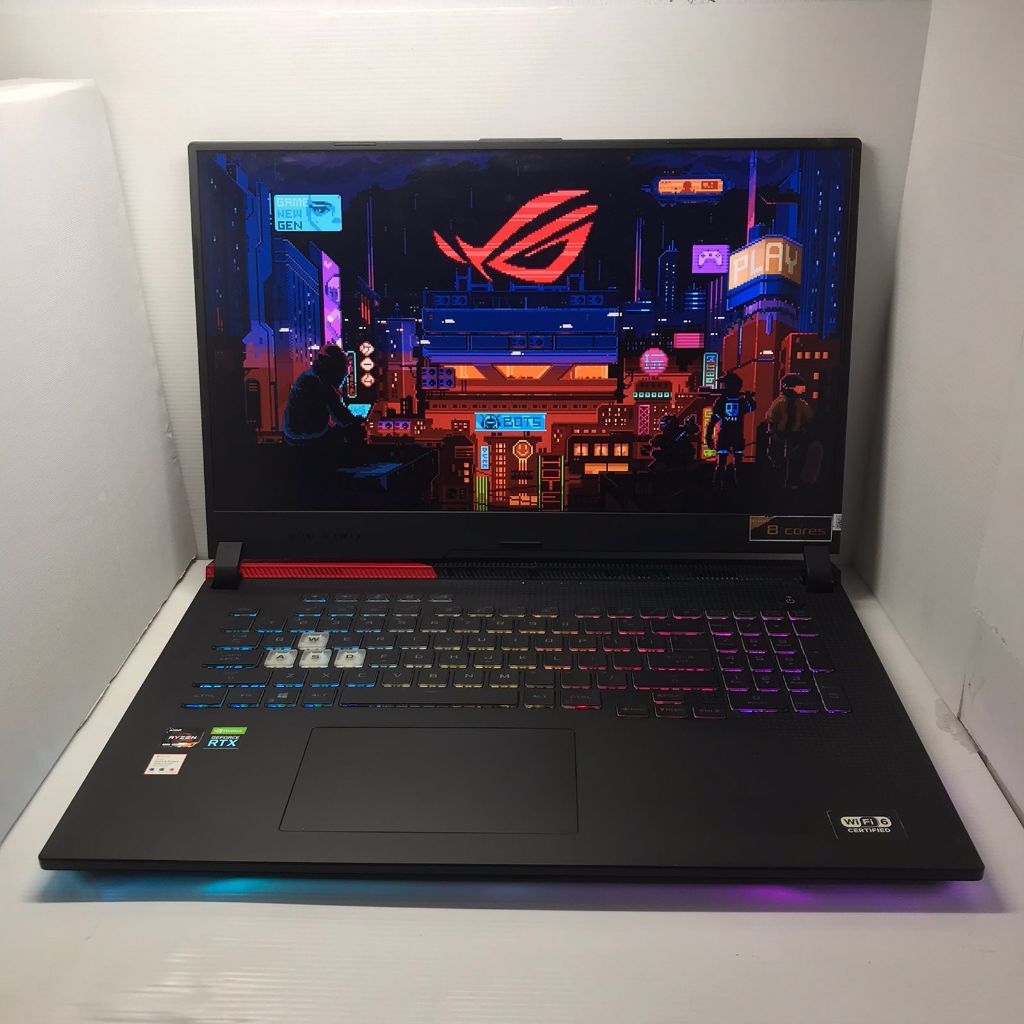 LAPTOP GAMING RTX 17INCH ASUS ROG G713IC RYZEN 7 16/1000 RTX 3050 144HZ