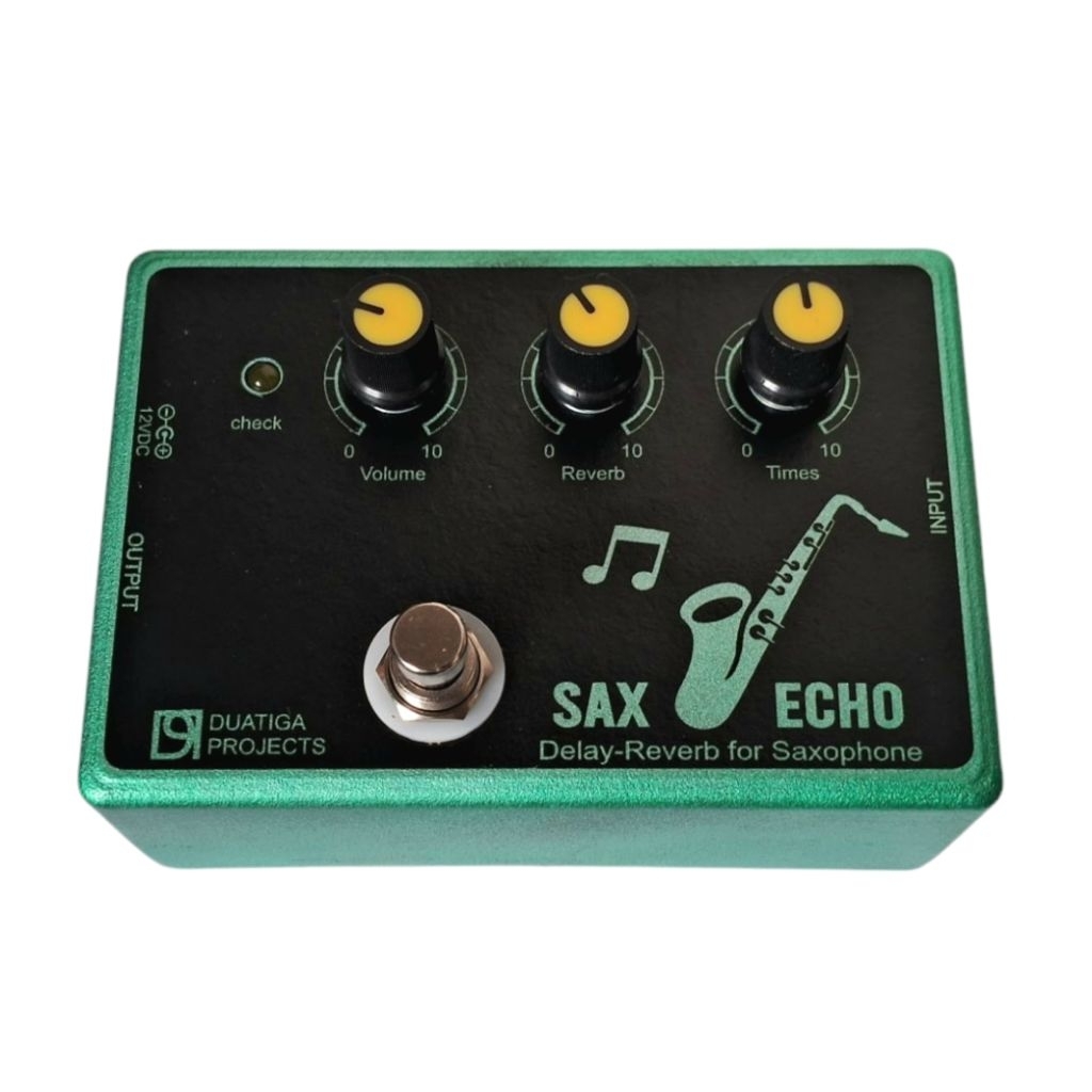 Efek Saxophone Echo Delay Reverb ~ Sax Echo Effect Pedal