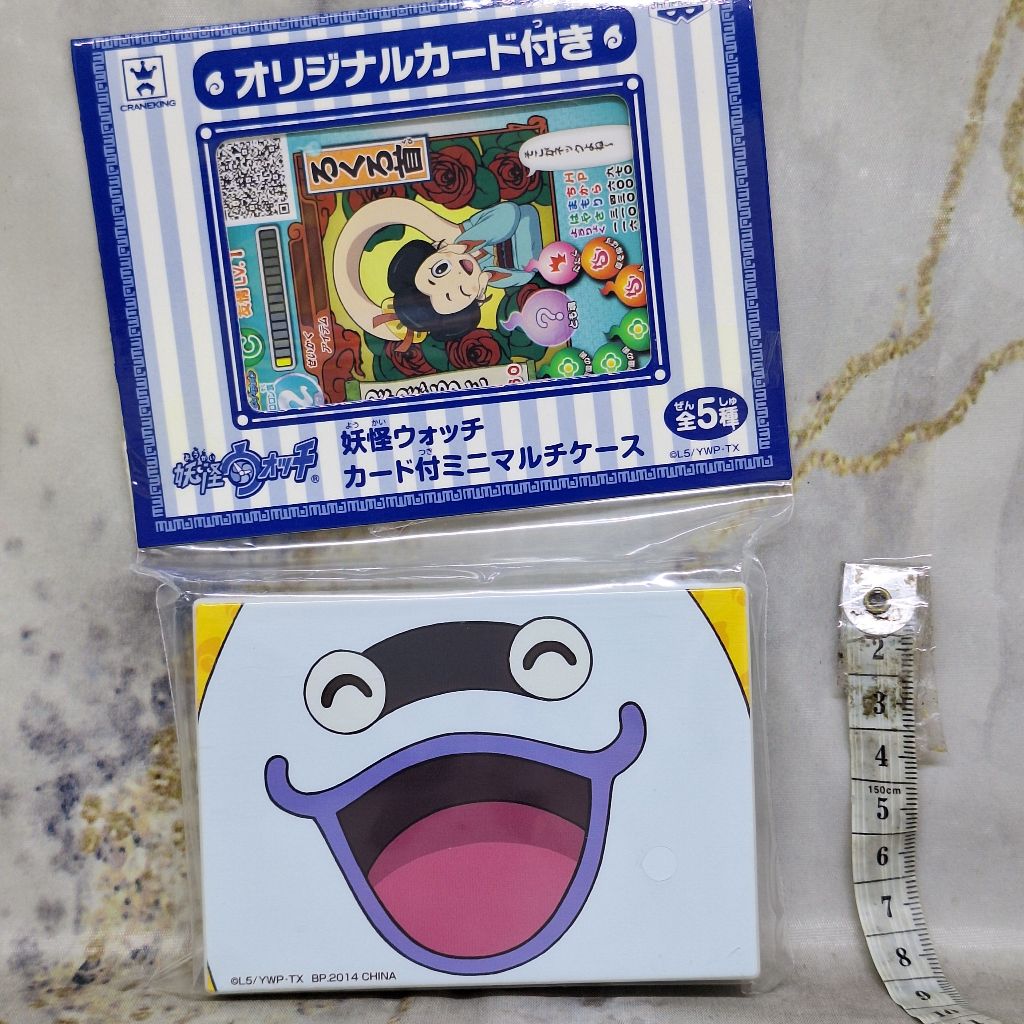 Yo-Kai Watch Whisper Mini Multi Case Card Tempat Kartu Yokai Yo Kai Banpresto
