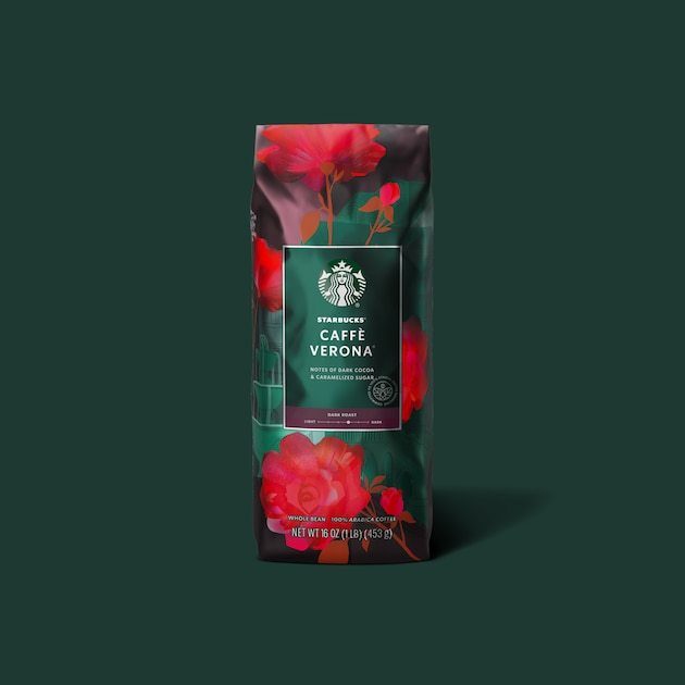 

Kopi Starbucks Whole Bean Caffe Verona Dark Roast
