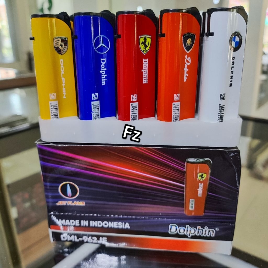 KOREK API BARA KOREK API BARA LAS DOLPHIN MOTIF MOBIL