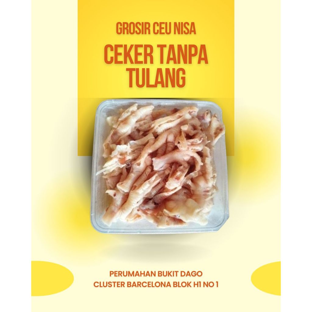 

Ceker tanpa tulang beku/ Ceker frozen tanpa tulang/ dakbal