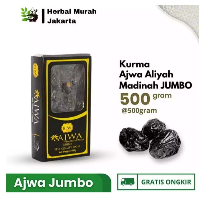 

king kurma ajwa 500 gr exp 11-01-2027