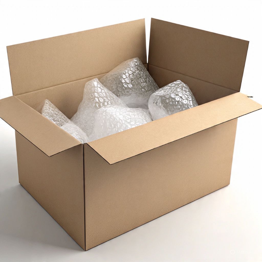 

extra packing tambahan kardus dan buble wrap agar lebih aman