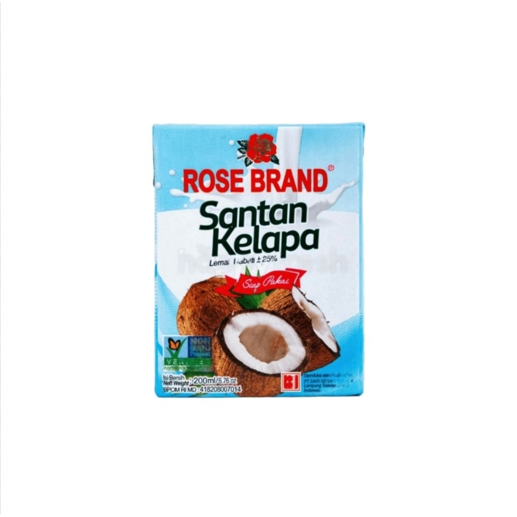 

Rose Brand Santan Kelapa Siap Pakai 200ml