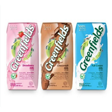 

Susu Greenfields UHT 200ml isi 32pcs