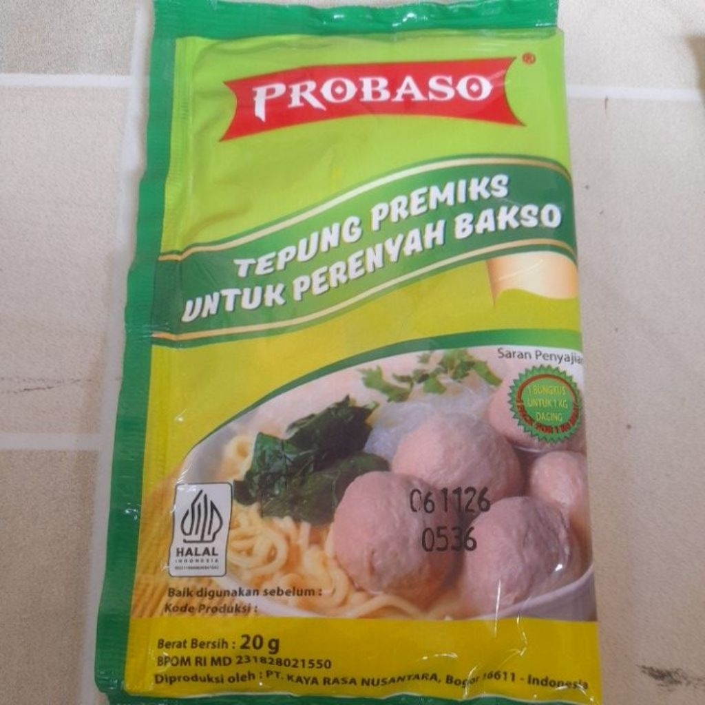 

perenyah PROBASO 20gr