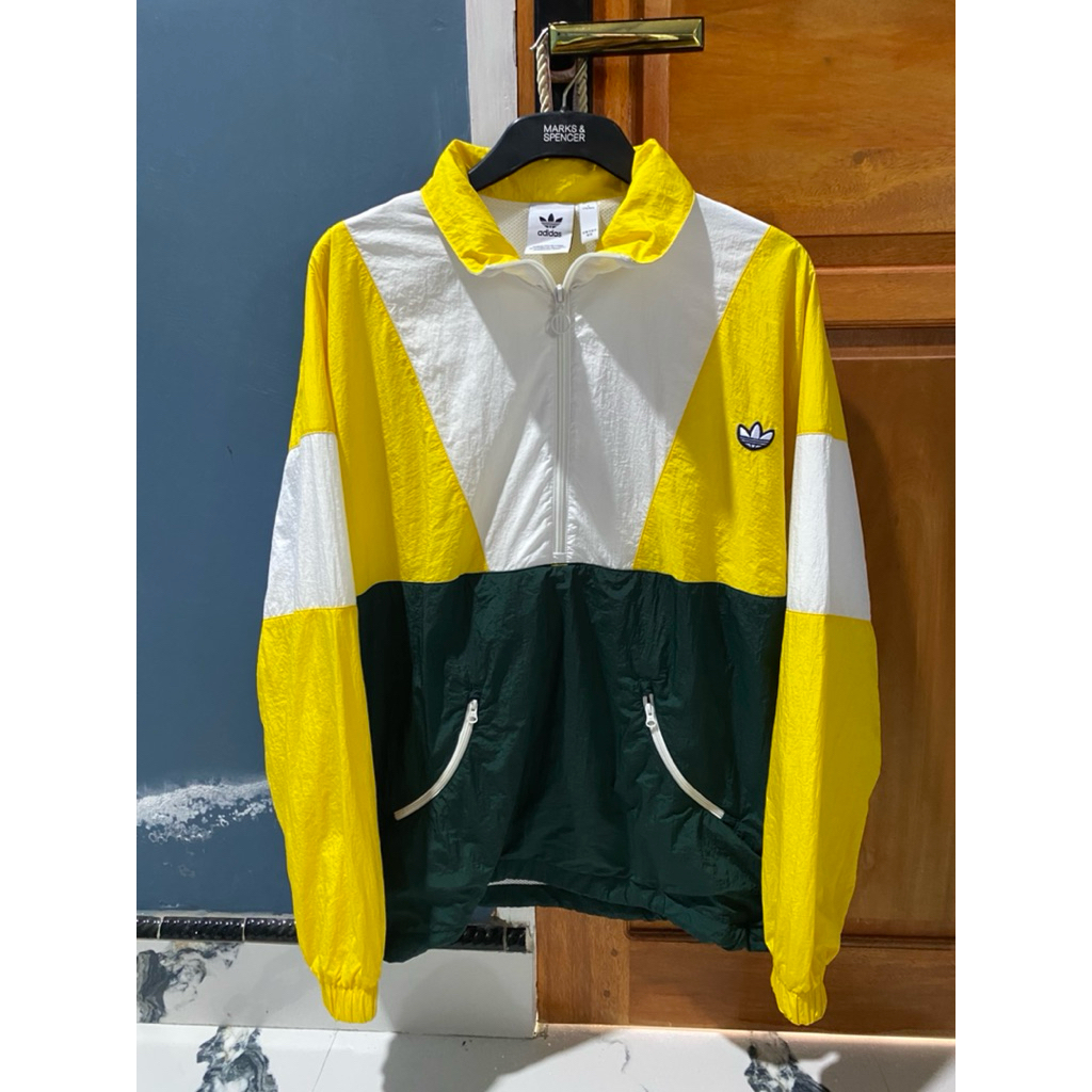 wb colorblock adidas halfzip