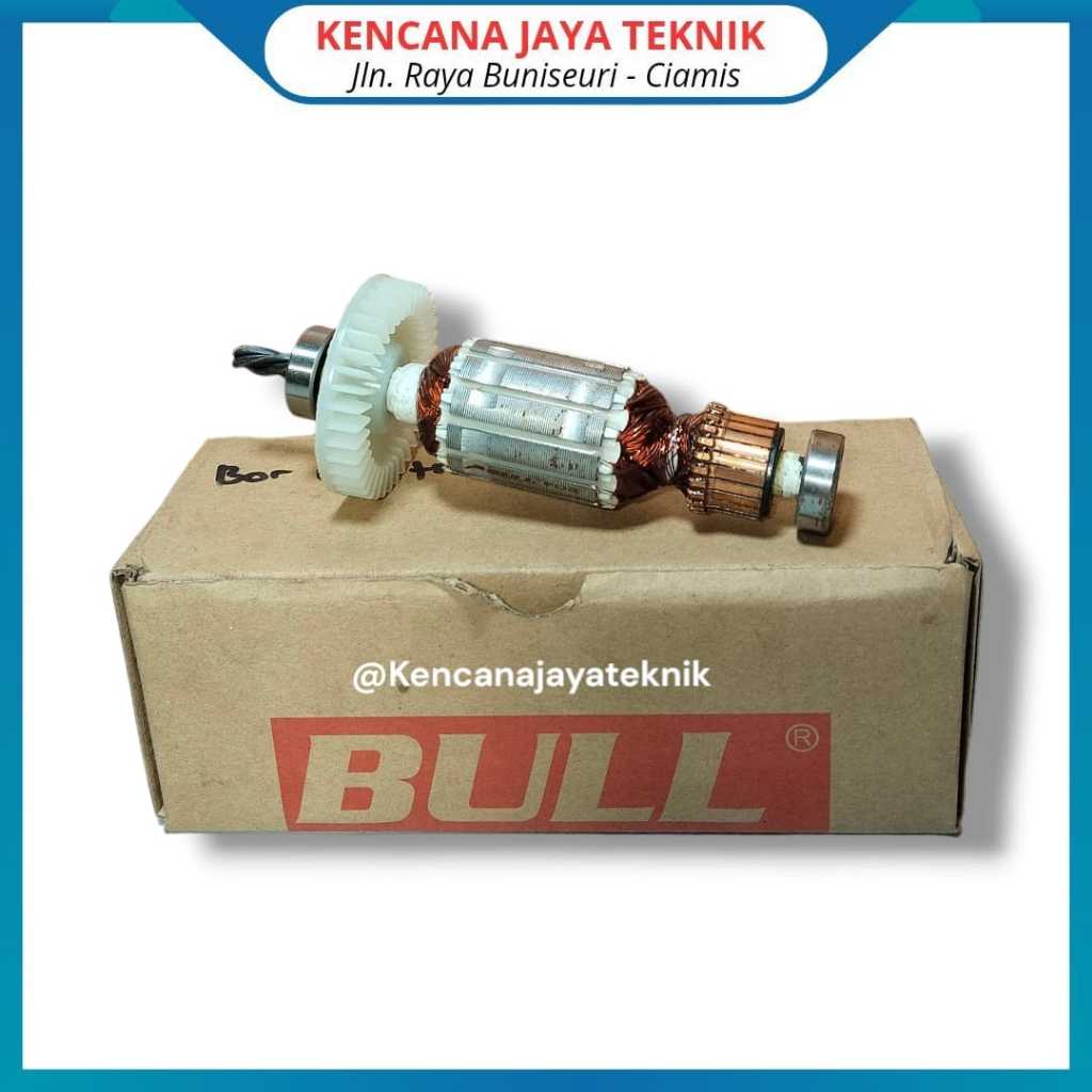 Armatur Angker Bor Maktec MT80B Merk BULL Original Japan