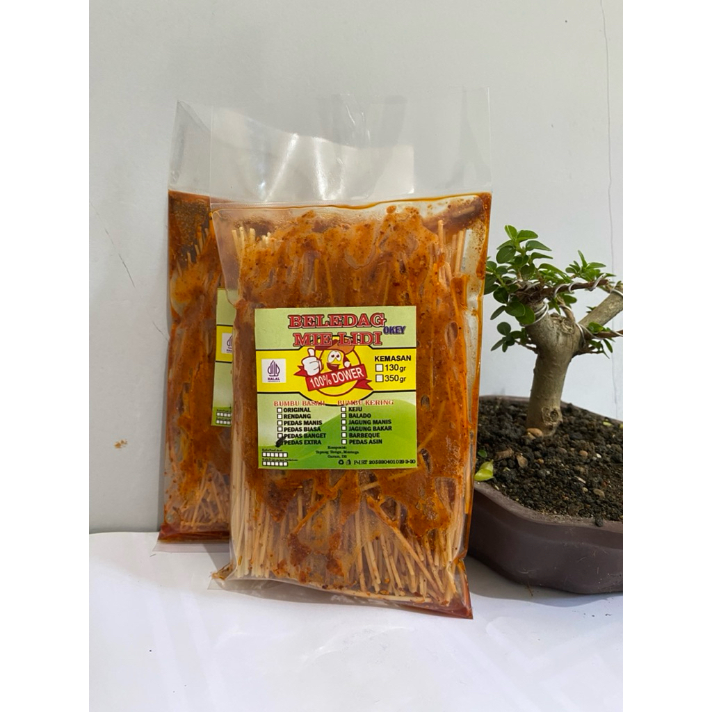 

MI LIDI PEDAS RENYAH BIKIN NAGIH 250 gram