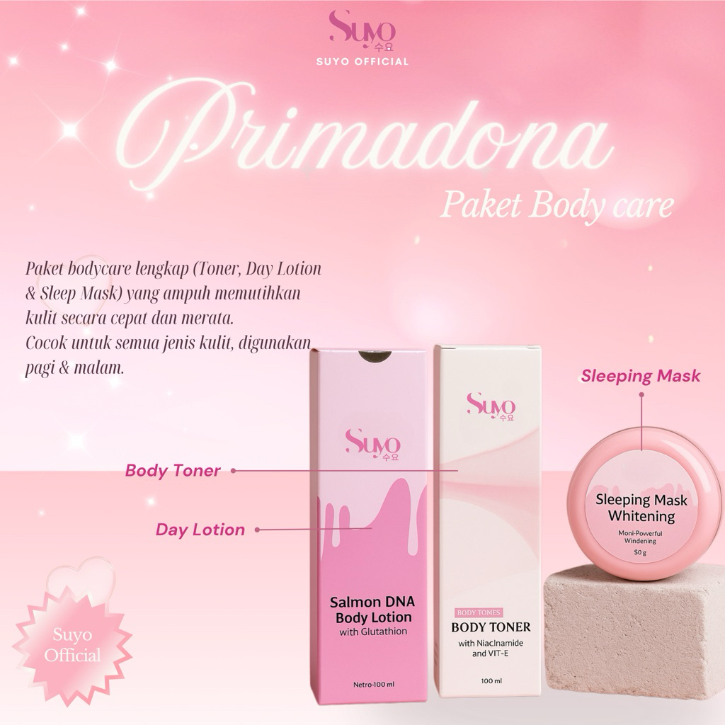 SUYO Primadona/ Hb pemutih badan