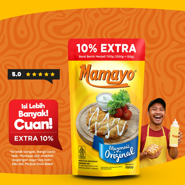

Mamayo Mayones Original 1kg + 10% EXTRA