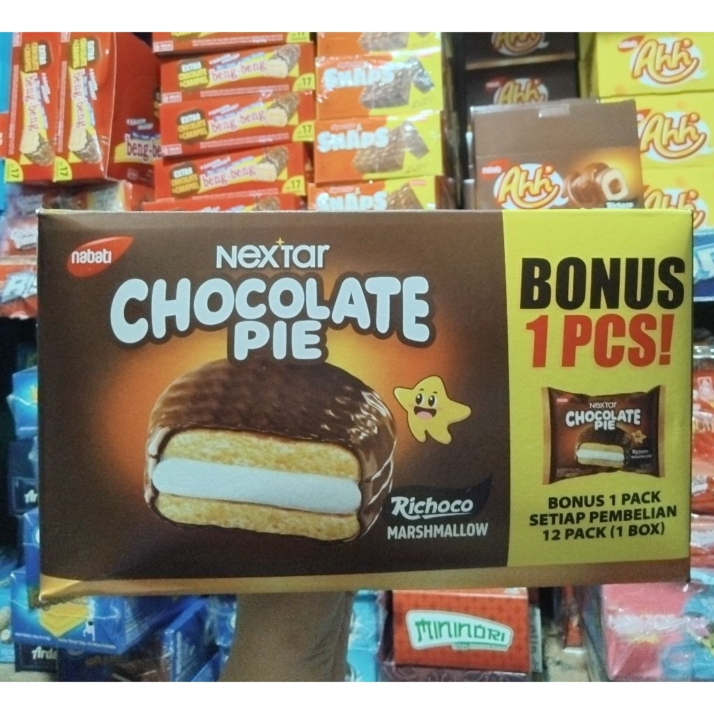 

Nextar Chocolate Pie (isi 12 + 1)