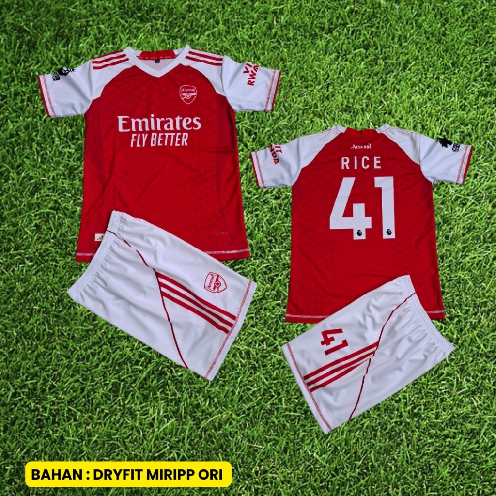 Setelan Baju Bola Anak 4rsenal Jersey Bola Anak Terbaru jersey Tim Liga Inggr1s