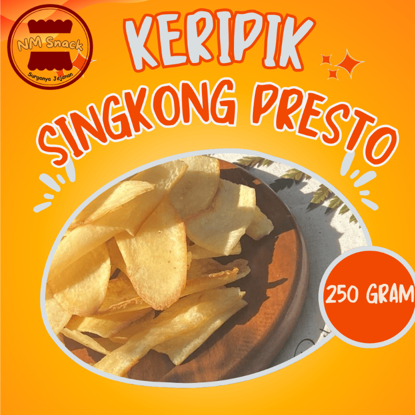 

Keripik Singkong Presto 250 gram