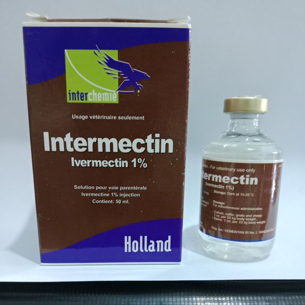 INTERMECTIN ORAL INJECT || obat cacing dan kutu jamur